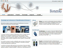 Tablet Screenshot of biometrika.it